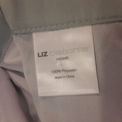 Liz Home Pinch Pleat Hidden Rod Curtains x2 Seafoam Sateen 84″