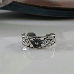 Toe Ring Sterling Silver ADJUS