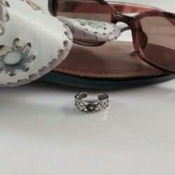 Toe Ring Sterling Silver ADJUSTABLE