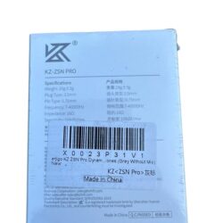 kz zsn pro no mic gray NWT Sealed