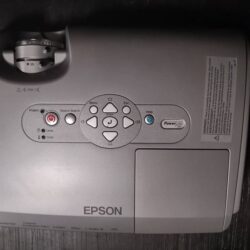 What you are buying is an Epson LCD Projector. This is in great working order only used a few times. This comes from a smoke-free home. 

Bundle Includes:

VGA Cable

Power Cable

Epson carry bag