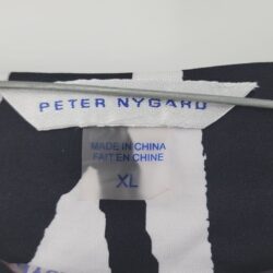 PETER NYGARD Zebra Print Sleeveless Dress Womens Size XL Extra Large