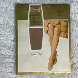 Sears Ultra Sheer Proportioned Fit Cling Alon Bare Beige size B tall