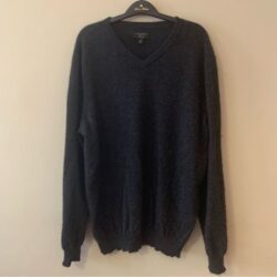 Club Room charcoal heather gray sweater XL