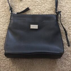 Large Nine West black purse