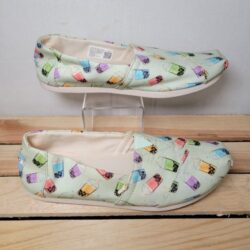TOMS Shoes Mint Green Bubble T