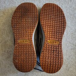 Steel-toe KEEN shoes
