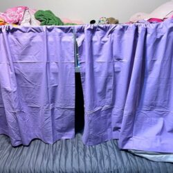 Bunk bed castle fort for botto