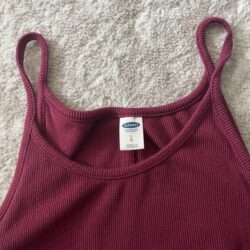 maroon old navy maxi dress