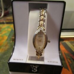 SERGIO VALENTE LADIES GENUINE DIAMOND WATCH