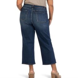 KUT from the Kloth Charlotte High-Rise Fab AB Culottes in Resolved Plus Size 22W