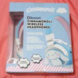 Cinnamoroll Bluetooth Wireless Headphones with Mic Rechargeable Kawaii NEW