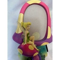 Tinker Bell/Tinkerbell Mushroom Fairies 4×5 3D Picture Photo Frame Resin Rare