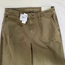 American Eagle High Rise Baggy Wide Leg Jeans Pants NWT 10