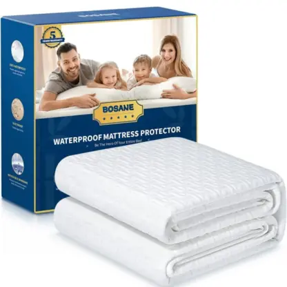 Waterproof queen mattress protector