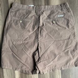 Columbia Sportswear Brown color Cargo Cotton Shorts Mens Size Lg Hiking