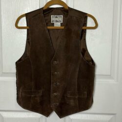 VINTAGE PROPERTY Brown leather
