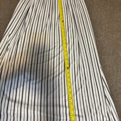Jon & Anna Contemporary Maxi B/W Vertical Strip Summer Dress Size XL
