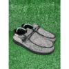 Hey Dude Wally Stitch Storm Cloud Fur Lined Slip On Shoe Men 9 112553459 Gray