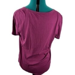 J. Crew maroon T-shirt