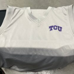 TCU Nike golf vest