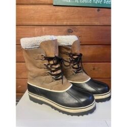 Guide Gear Men’s Nisswa Winter Boots, Waterproof Snow Boots and Rubber Boots Sz