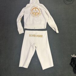 Victoria’s Secret white trac