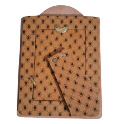 Terracotta NWT photo frame 3.5 x 5 picture antique finish stand or hang pottery