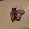 Handmade embroidery butterfly pin - Image 4