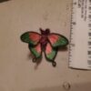 Handmade embroidery butterfly pin - Image 5