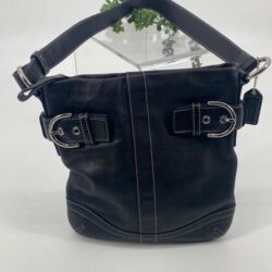 COACH Soho Slim Shoulder Bag  soft Leather Medium Black