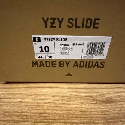 Adidas Yeezy Slide ‘Flax’, Men’s Size 10 M NEW - Image 6