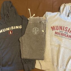 Munising Michigan hoodies and sweat pants