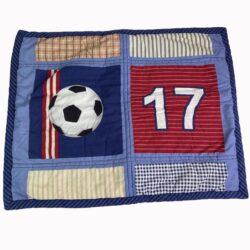 Boys Soccer Pillow Sham Pillowcase Sport Bedroom Bedding Design Theme