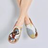 NWT Size 7.5 UIN Slip On Shoes Canvas Comfortable Loafer Colorful African Beauty - Image 3