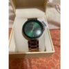 Anne Klein Women's Genuine Diamond Dial Bracelet Watch Rose Gold/Green - Image 5