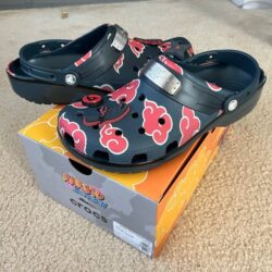 Naruto Itachi Crocs NEW Size 12M