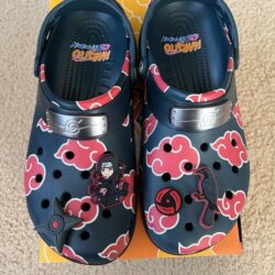 Naruto Itachi Crocs NEW Size 12M