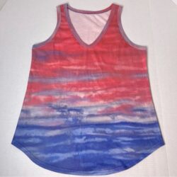 Men’s Sleeveless Sunset Vibe V-Neck Tank Top Size Small  New in Package