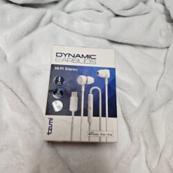 NIB Hi-Fi Stereo Earbuds with 