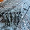 Blue Shawl with Hood - Image 6