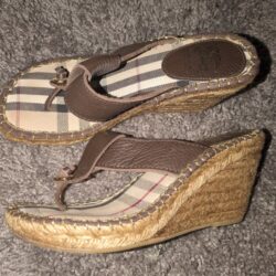 Burberry Brown Wedge