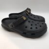 Crocs All Terrain OffRoad Sport Clogs Men's 11 Black Iconic Comfort Strap Shoes