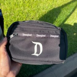 Disneyland Black Bag series Fanny Pack