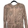 NEW NWT Mac Duggal Long Sleeve Beaded Column Gown In Mocha SIZE 12 MSRP $598 - Image 9