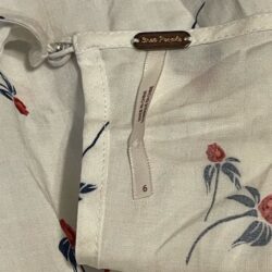 NWT Free people 6 floral scoop