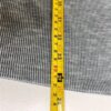 Modcloth Crisscross Notch Ribbed Tee Shirt Black White Stripe Women Medium Gray - Image 10
