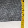 Modcloth Crisscross Notch Ribbed Tee Shirt Black White Stripe Women Medium Gray - Image 9