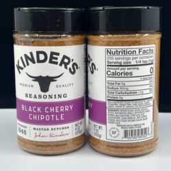 Kinders Black Cherry Chipotle Rub Jumbo 9oz