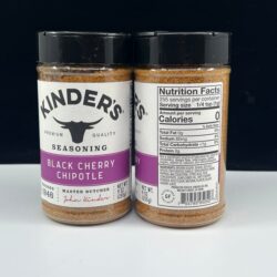 Kinders Black Cherry Chipotle Rub Jumbo 9oz